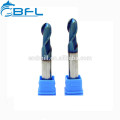 BFL Carbide Ballnose Endmill, CNC Carbide Ball Nose End Mill for Metal